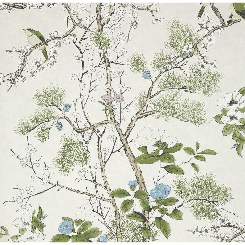 Katsura Wallpaper from Grand Palace Collection by Thibaut in Double Rolls T13622